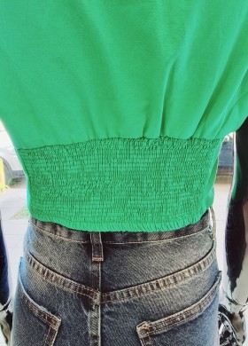 Топ - риза в зелено