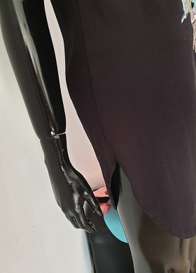 Туника с 3D цветя